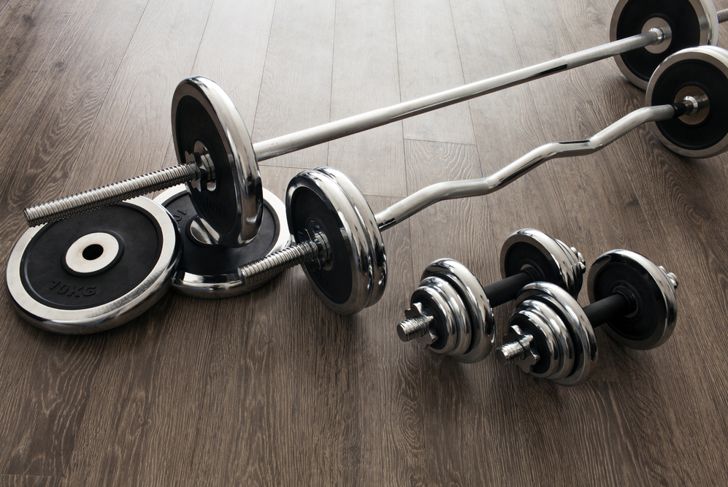 Working Out With Dumbbells