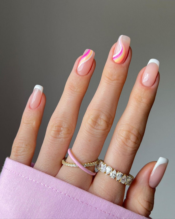 28 Amazing Square Nail Ideas for Elegant Vibes - Hairstylery