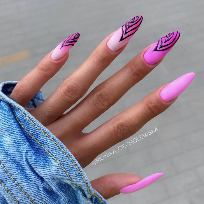 43 Spectacular Pink Nails for Your Cute Summer Manicure - Hairstylery