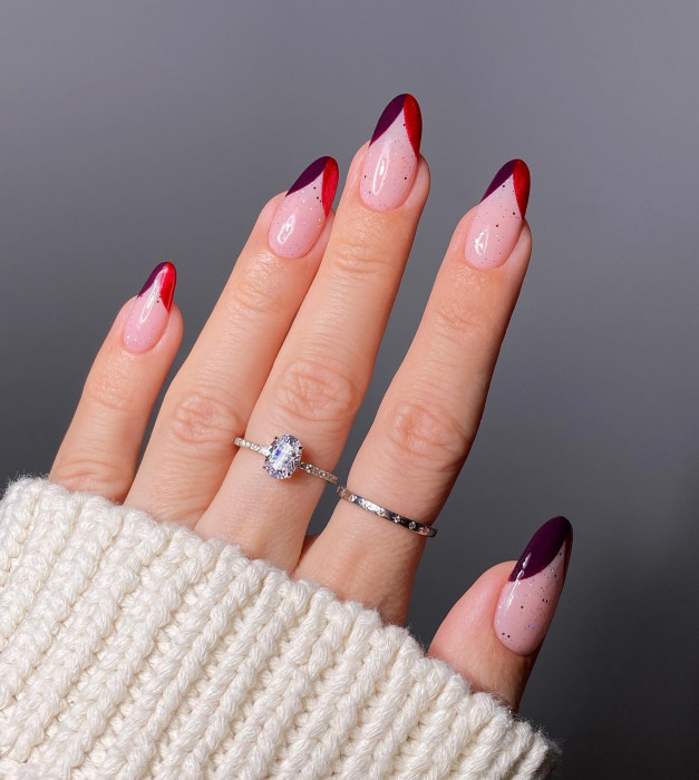 45 Cute Burgundy Nail Ideas to Get a Next-Level Manicure - Hairstylery
