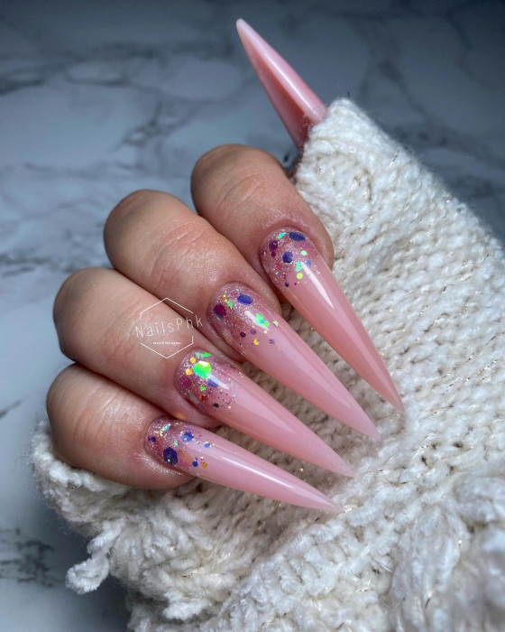 50+ Fearless Stiletto Nails to Go Outside Your Box - Hairstylery