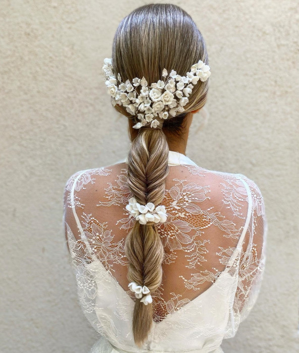 50 Romantic Wedding Hairstyles to Bring the Bride’s Image to Perfection - Hairstylery