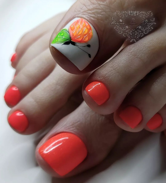 60+ Dazzling Summer Pedicure Ideas for More Fun in the Sun - Hairstylery