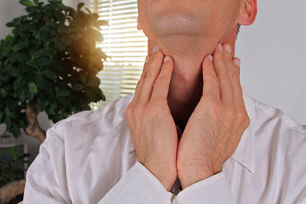 What are the Symptoms of Something Stuck in Throat and Burping and the Treatment for Something Stuck in Throat and Burping?